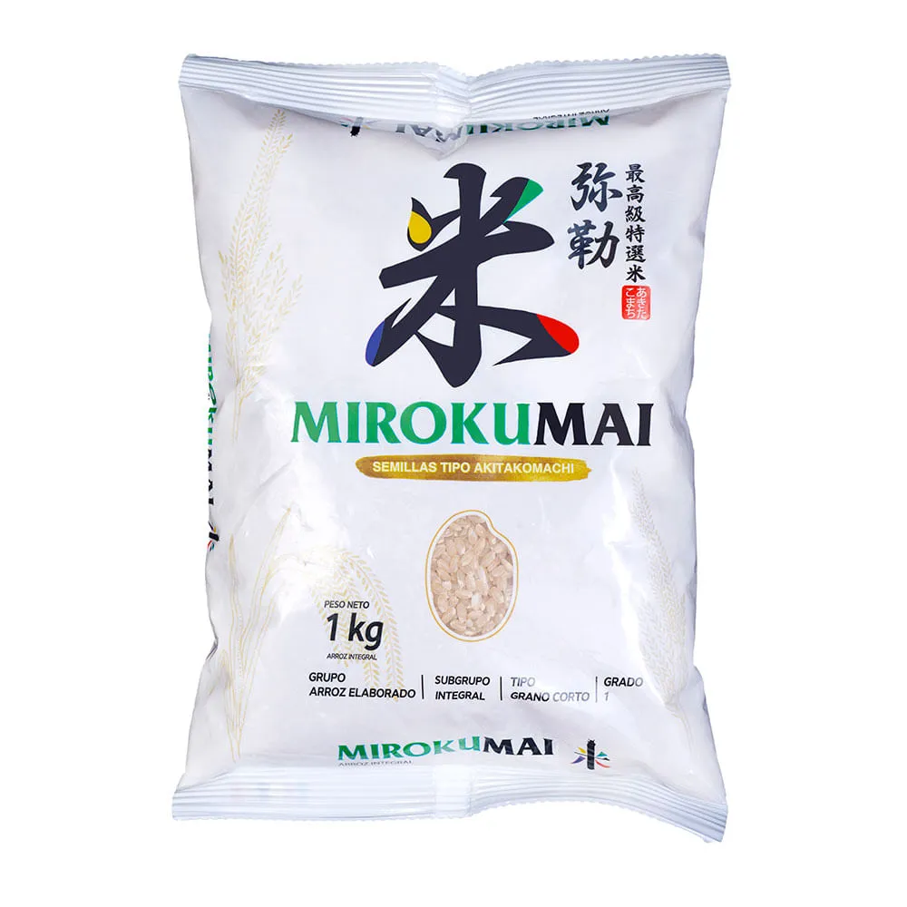 Arroz de Sushi Integral - Mirokumai