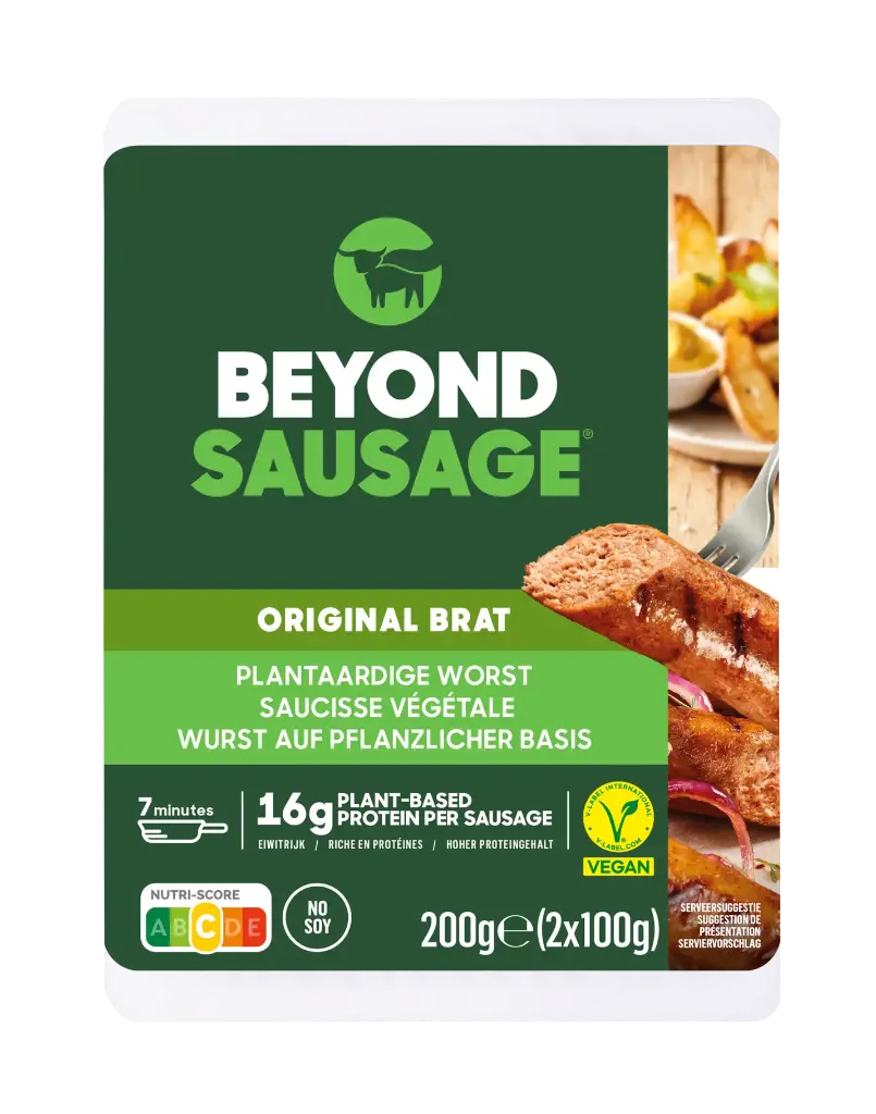 SALCHICHA VEGANA TIPO BRAT "BEYOND MEAT" - 2 x 100 grs