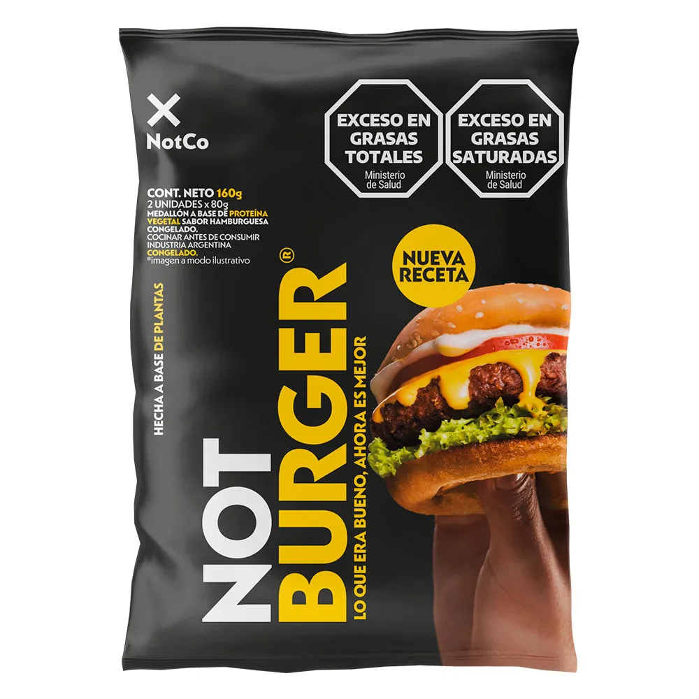 Burger 2u 160g - Not Co