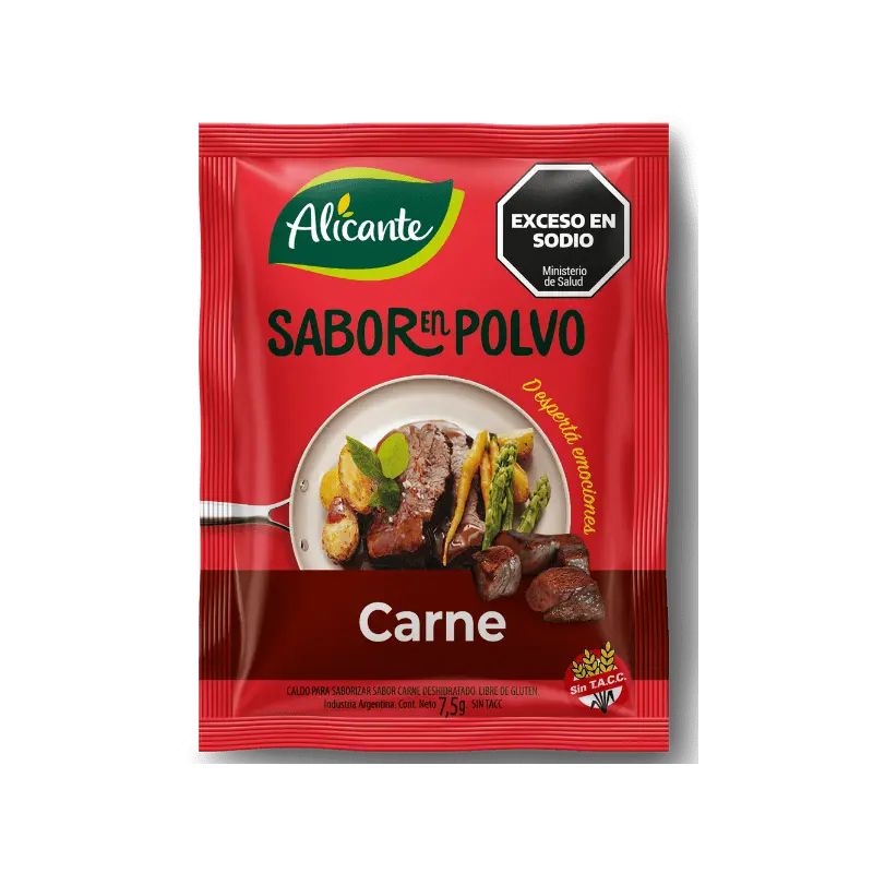 Carne - saborizante Alicante 