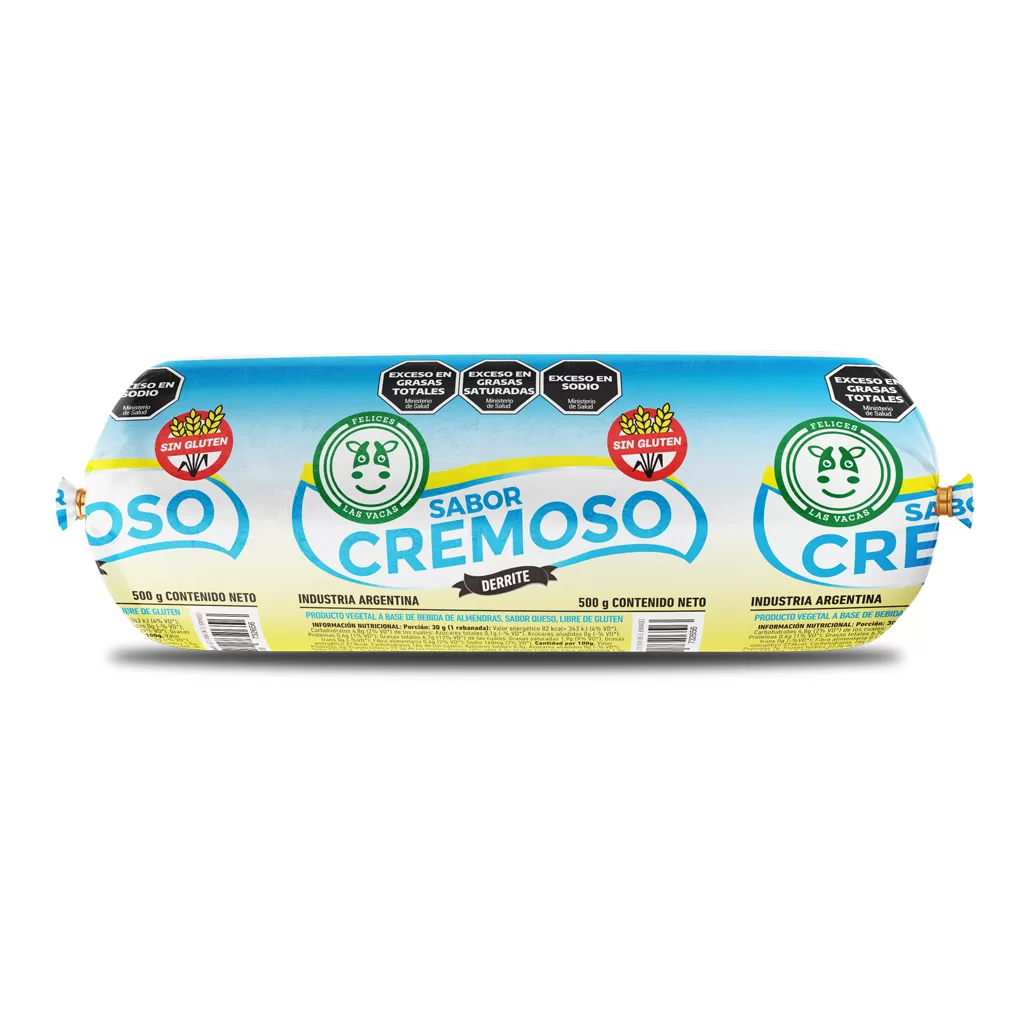 Horma queso cremoso 250g - Felices las vacas