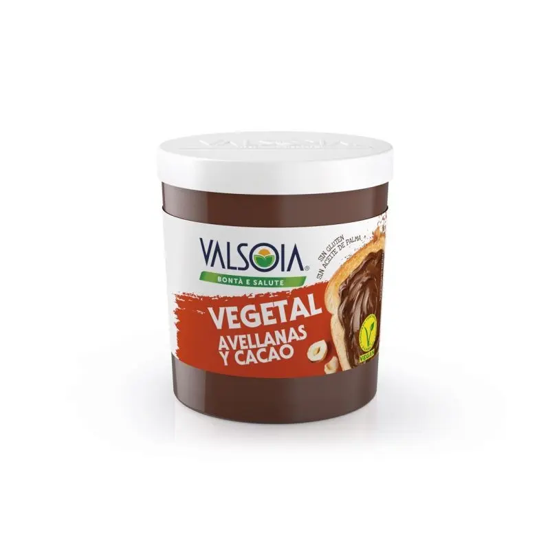 Crema de Avellanas y Cacao VALSOIA 200gr