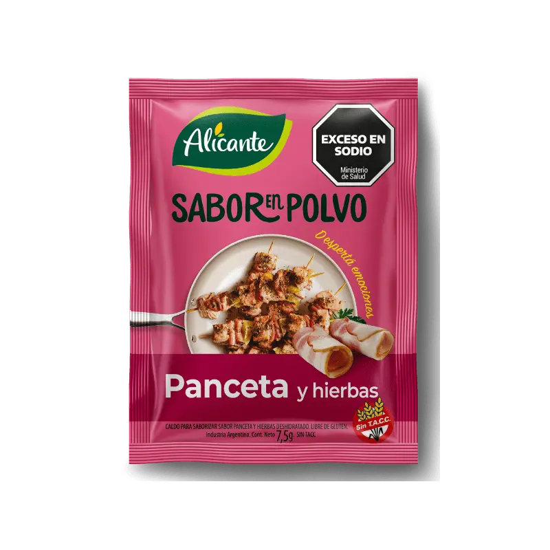 Panceta y hierbas - saborizante Alicante 