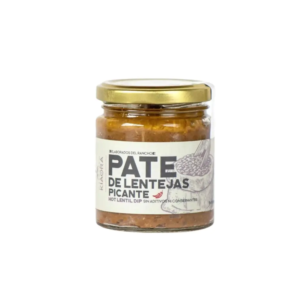 Pate de lentejas - Rancho Kiaora