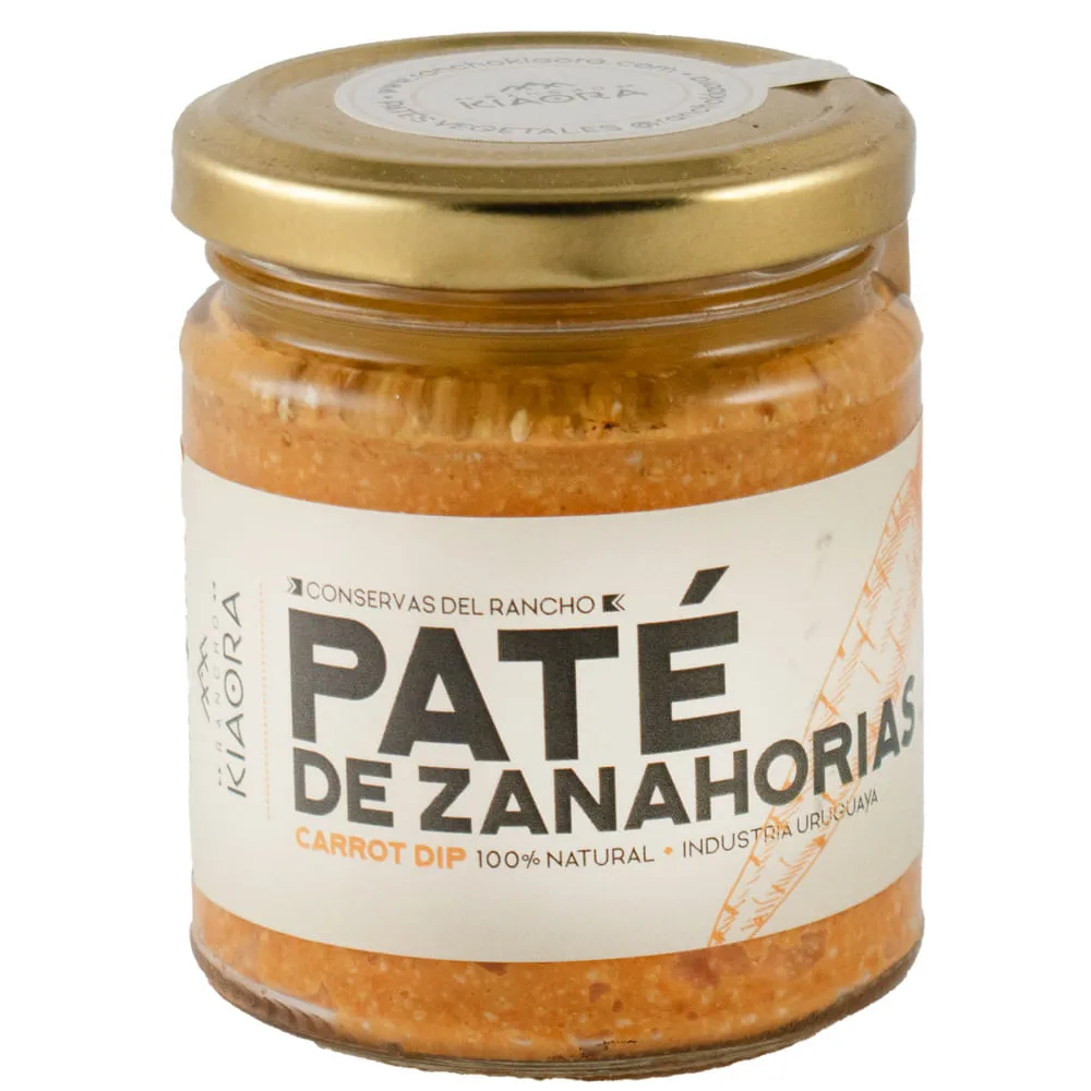 Paté de zanahorias - Rancho Kiaora