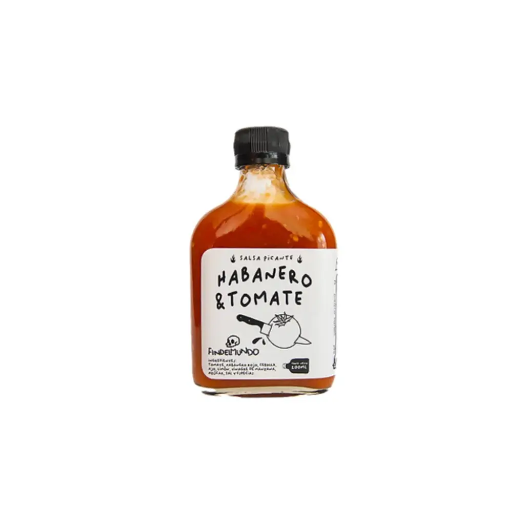 Salsa Picante Habanero y tomate Fin del mundo