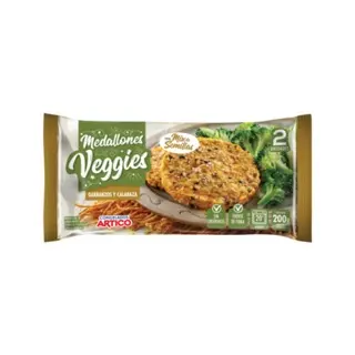 Veggie burgers garbanzos - Artico 