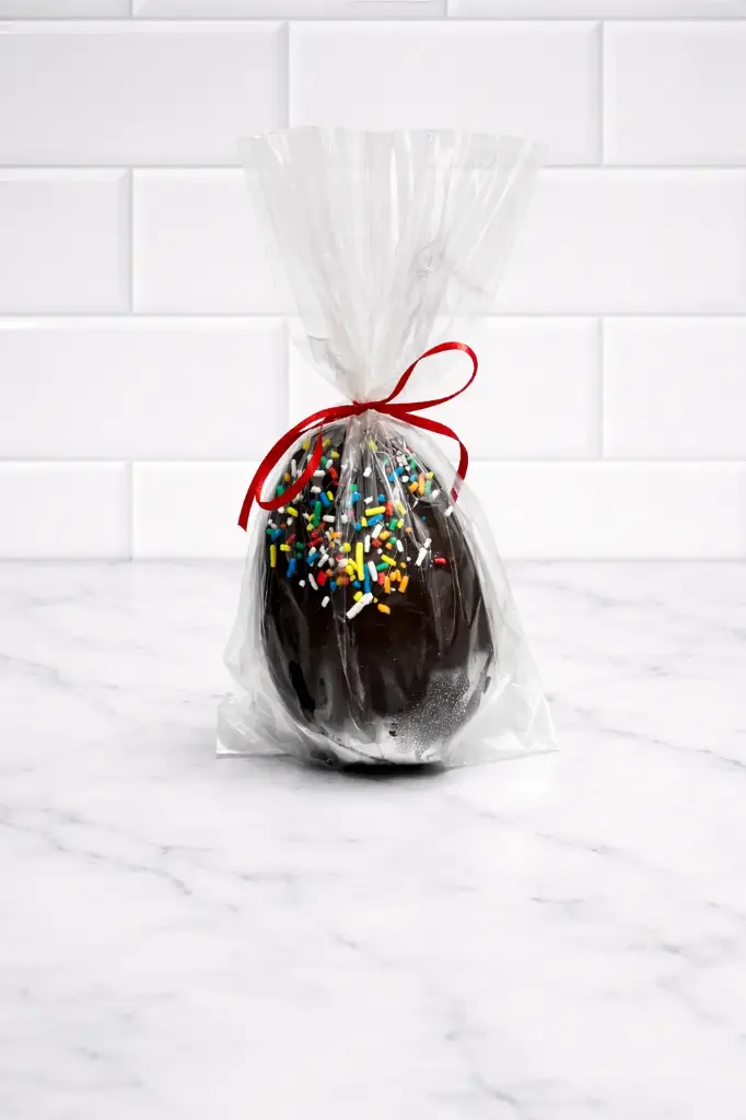 Huevo de Pascua y dulce de coco