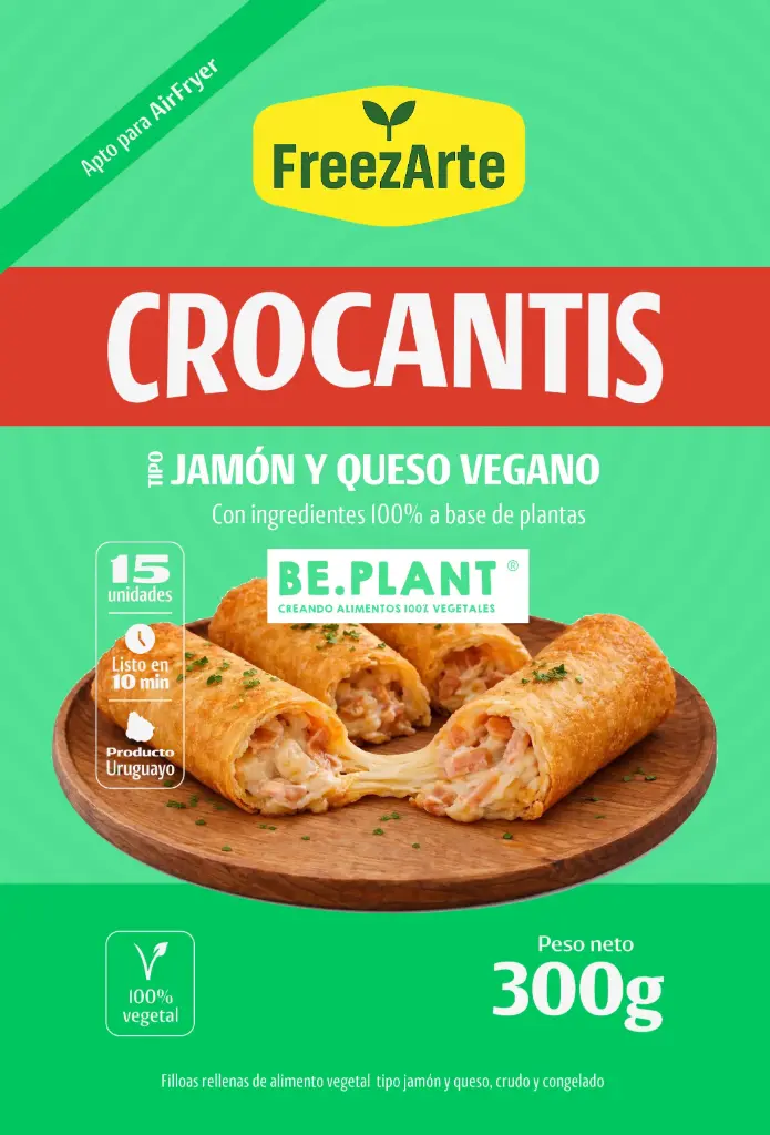 Crocantis Vegano Jamón y Queso 20g x15 FreezArte B