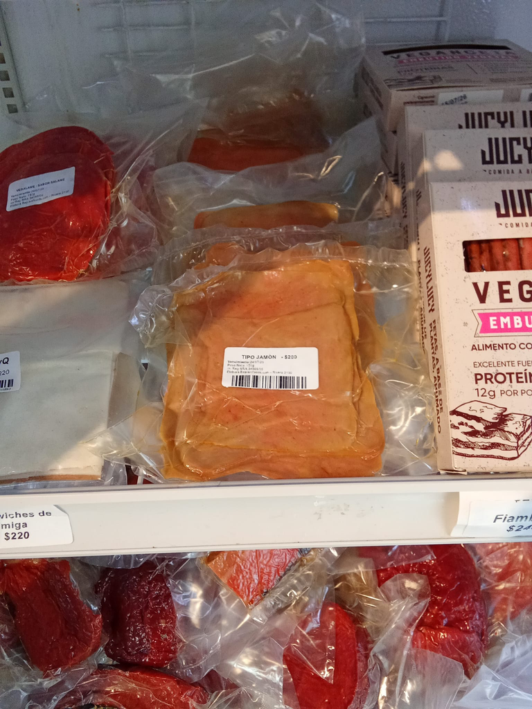 Jamon en fetas sin caja