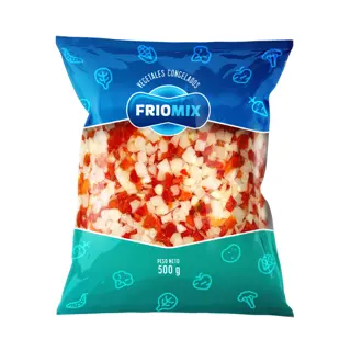 Morron y Cebolla en cubos 500g 
