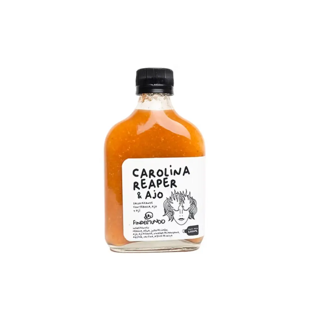 Salsa Picante Carolina Reaper Fin del mundo