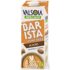 Leche de almendras Barista Valsoia 1L