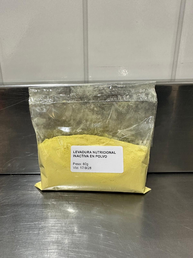 Levadura nutricional en polvo 80g