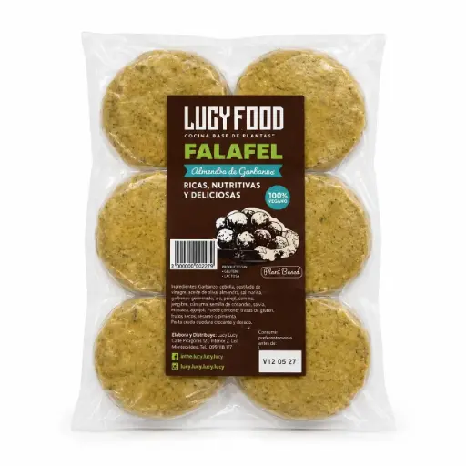 Falafel congelado Jucylucy