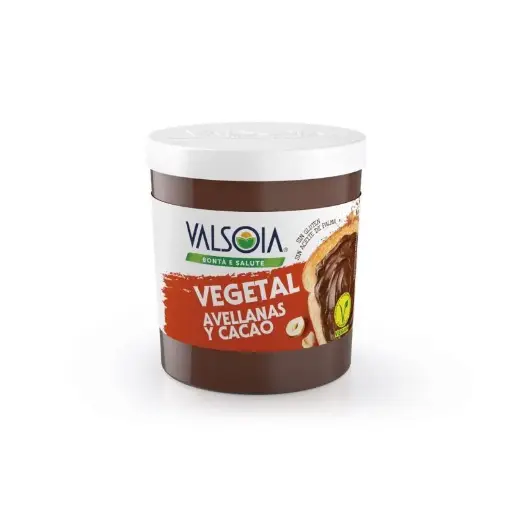 Crema de Avellanas y Cacao VALSOIA 200gr