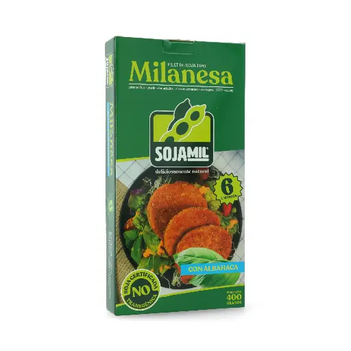 Milanesa de Albahaca 6u- SojaMil
