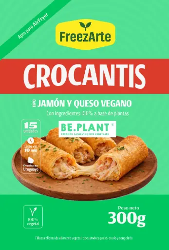Crocantis Vegano Jamón y Queso 20g x15 FreezArte B