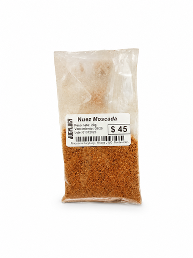 Nuez moscada 20g 