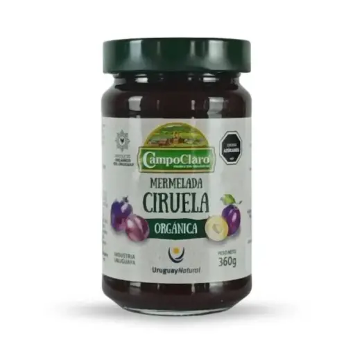 MERMELADA CIRUELA CAMPOCLARO 360G