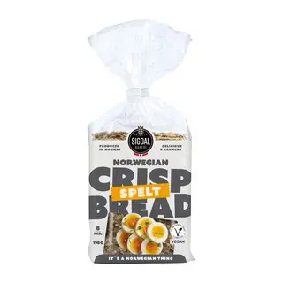 GALLETAS SIGDAL CRISPBREAD ESPELTA 190G 
